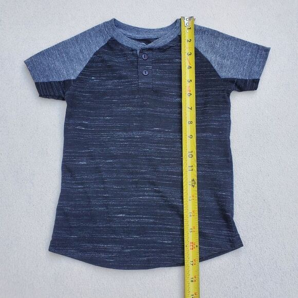 Copper Denim partial button up short sleeve shirt size 2T - Picture 2 of 7